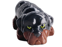 Flexibabies Cute Mini Puppy Fully Articulated 3d Printed 3.5" Baby Dog Fidget Toy