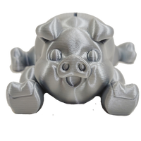 Flexi-Mech Piggy Bank Articulated Pig Functional 3d Printed Kids Toy Bank Choose A Color