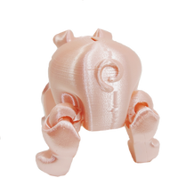 Flexi-Mech Piggy Bank Articulated Pig Functional 3d Printed Kids Toy Bank Choose A Color