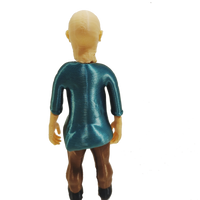 Zombiez Of Ny Male Tourist 3d Printed Collectable 7" Tall Action Figure