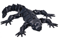 Flexi-Mech Iguana Dymond Eyez Articulated 3d Printed Fidget Toy Choose Your Color And Size