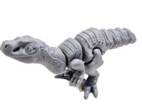 FlexiMech Dino Cute Mini Prehistoric Velociraptor Fully Articulated 3d Printed Toy Raptor Dinosaur
