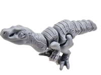 FlexiMech Dino Cute Mini Prehistoric Velociraptor Fully Articulated 3d Printed Toy Raptor Dinosaur