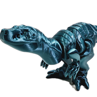 FlexiMech Dino Cute Mini Prehistoric Velociraptor Fully Articulated 3d Printed Toy Raptor Dinosaur