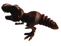 FlexiMech Jurrasic T-Rex Tyranosaurus Rex Articulated Mechanical 3d Printed Toy Dinosaur