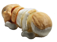 Flexibabies Cute Mini Baby Guinea Pig Articulated 3d Printed 3.5" Fidget Toy