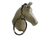 FlexiMech Mustang Horse Keychain 3D Printed Mini Statue Head Choose Color