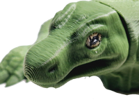 Flexi-Mech Komodo Dragon Flexible Fully Articulated 3d Printed Reptile Fidget Toy