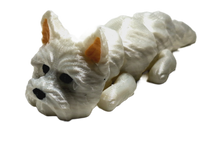 Flexibabies Cute Mini Puppy Fully Articulated 3d Printed 3.5" Baby Dog Fidget Toy