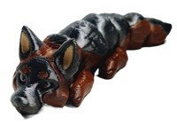 Flexibabies Cute Mini Puppy Fully Articulated 3d Printed 3.5" Baby Dog Fidget Toy