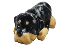 Flexibabies Cute Mini Puppy Fully Articulated 3d Printed 3.5" Baby Dog Fidget Toy