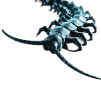 FlexiMech Diamondback Centipede Articulated 3d Printed Insect Toy