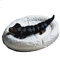 Flexibabies Cute Mini Puppy Fully Articulated 3d Printed 3.5" Baby Dog Fidget Toy