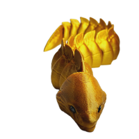 FlexiMech Moray EEL Fully Articulated 15" Long 3d Printed Sea Creature Fidget Toy