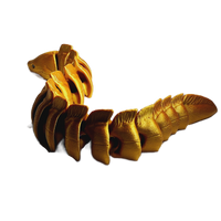 FlexiMech Moray EEL Fully Articulated 15" Long 3d Printed Sea Creature Fidget Toy