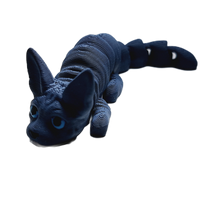 Flexibabies Cute Mini Kitten Fully Articulated 3d Printed 3.5" Baby Cat Fidget Toy