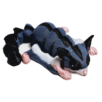Fleximech Mini Baby Sugar Glider Articulated 3d Printed 3" Exotic Pet Fidget Toy Figure