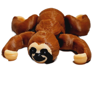 Fleximech Mini Baby Sloth Articulated 3d Printed 2.25" Exotic Pet Fidget Toy Figure (Copy)