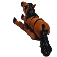 Fleximech Baby Colt Articulated 3d Printed 3.5" Farm Horse Fidget Toy Figure