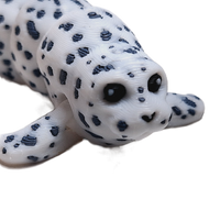 Fleximech Mini Baby Seal Articulated 3d Printed 3" Sea Creature Fidget Toy Figure