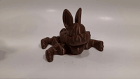 Flexi-Mech Rabbit Run Articulated Mechanical 3d Printed Toy Bunnny Choose Color