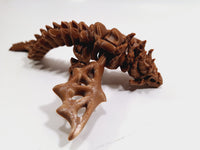 FlexiMech Zombie War Dragon Articulated 3d Printed Mechanical Fidget Toy Choose Color