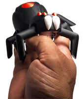 FlexiMech Black Widow Spider Fully Articulated 3d Printed Insect Fidget Toy