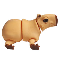 Fleximech Capybara Large 6.5" L Articulated 3d Printed Exotic Pet Fidget Toy Figure