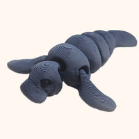 Flexibabies Cute Micro Baby Platypus Articulated 3d Printed 1.5" Fidget Toy