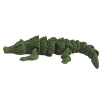 FlexiMech Crocodile 3d Printed American Alligator Flexible Articulated Toy