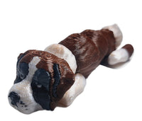 Flexibabies Cute Mini Puppy Fully Articulated 3d Printed 3.5" Baby Dog Fidget Toy