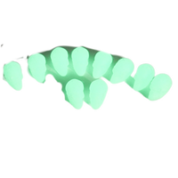 FlexiMech Mini Skulls .5" Detailed 3d Printed Human Skull Set Of 10 Choose Color