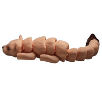 Fleximech Cute Mini Lioness Articulated 3d Printed 3.5" baby Jungle Cat Fidget Toy