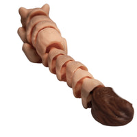 Fleximech Cute Mini Lioness Articulated 3d Printed 3.5" baby Jungle Cat Fidget Toy