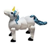 Fleximech Baby Unicorn Articulated 3d Printed 3.5"Fantasy Fidget Toy Figure