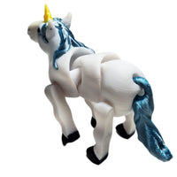 Fleximech Baby Unicorn Articulated 3d Printed 3.5"Fantasy Fidget Toy Figure