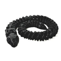 Fleximech articulated rattlesnake fidget toy black