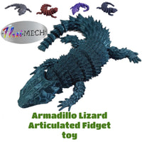 Fleximech Armadillo Lizard articulated fidget toy