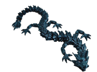 Flexi-Mech Dymond Eyez Royal Elite Dragon Fully Articulated 3d Printed Fidget Toy Bling Choose Color