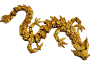 Flexi-Mech Dymond Eyez Royal Elite Dragon Fully Articulated 3d Printed Fidget Toy Bling Choose Color