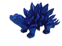 Flexi-Mech Stegosaurus Fully Articulated 3d Printed Fidget Figure Dinosaur Toy