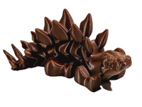 Flexi-Mech Stegosaurus Fully Articulated 3d Printed Fidget Figure Dinosaur Toy