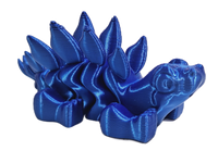 Flexi-Mech Stegosaurus Fully Articulated 3d Printed Fidget Figure Dinosaur Toy