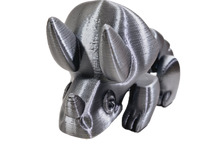 FlexiMech Triceratops Fully Articulated 3d Printed Fidget Figure Dinosaur Toy