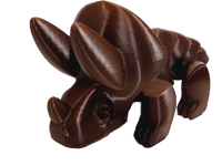 FlexiMech Triceratops Fully Articulated 3d Printed Fidget Figure Dinosaur Toy