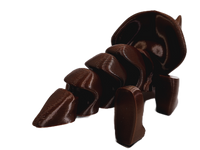 FlexiMech Triceratops Fully Articulated 3d Printed Fidget Figure Dinosaur Toy