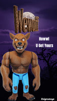 Exclusive3d Werewolf Rising 3d Printed Articulated Werewulf Fidget Figure Toy