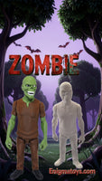 Exclusive 3d Zombie (Male) Tourist 3d Printed Collectable 5.5" Tall Action Figure