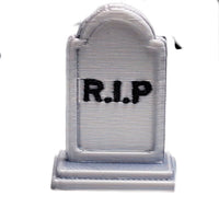 FlexiMech Mini Tombstones 1" Detailed 3d Ptrinted Graveyard Headstone Set Of 10