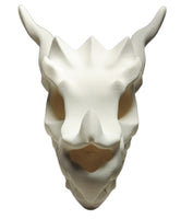 FlexiMech Dragon Skull Tealight Lamp 4.75"Tall Sculpture Bone White Tealight Cover